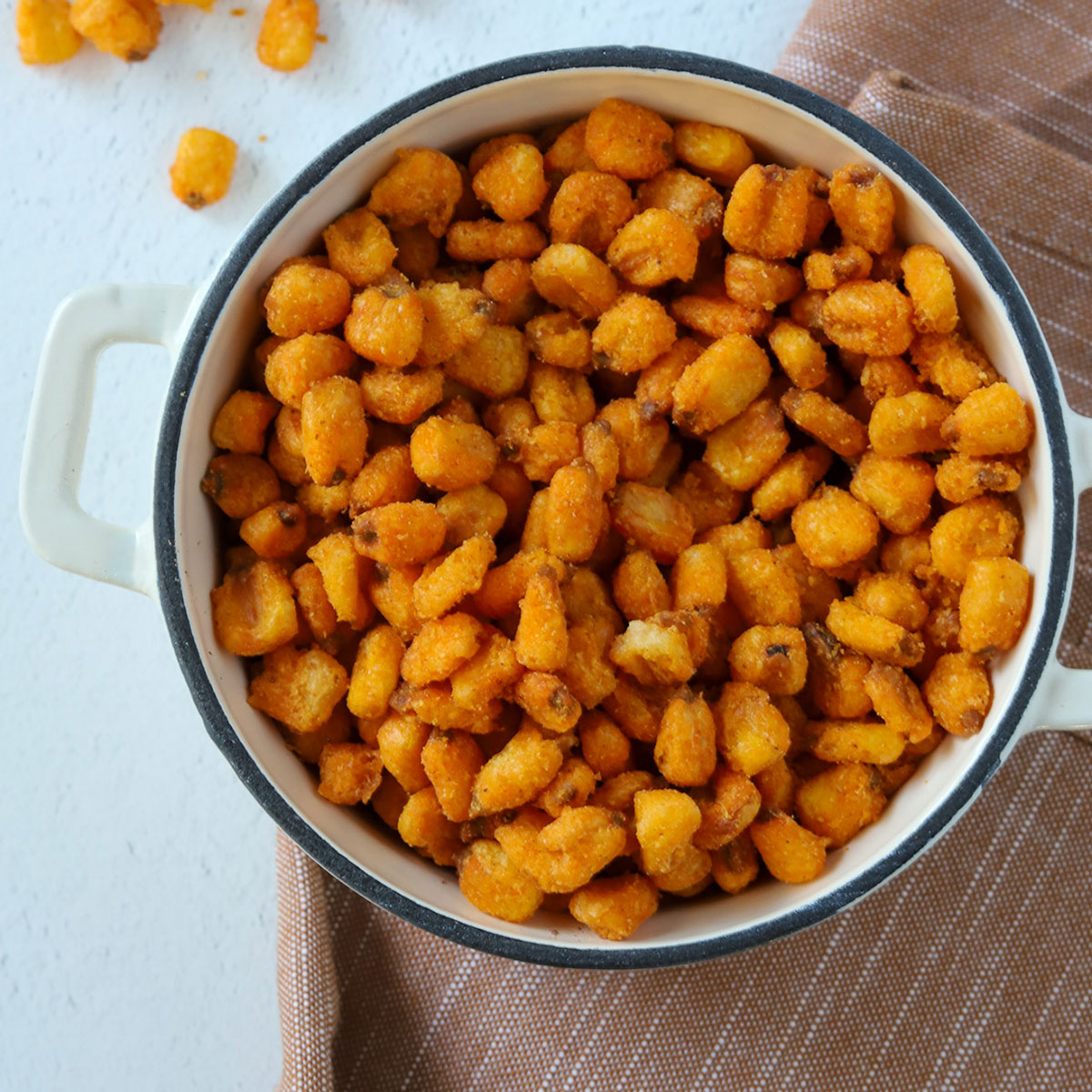 Diablo Corn Crunch | Spicy Habanero Corn Clusters for Bulk