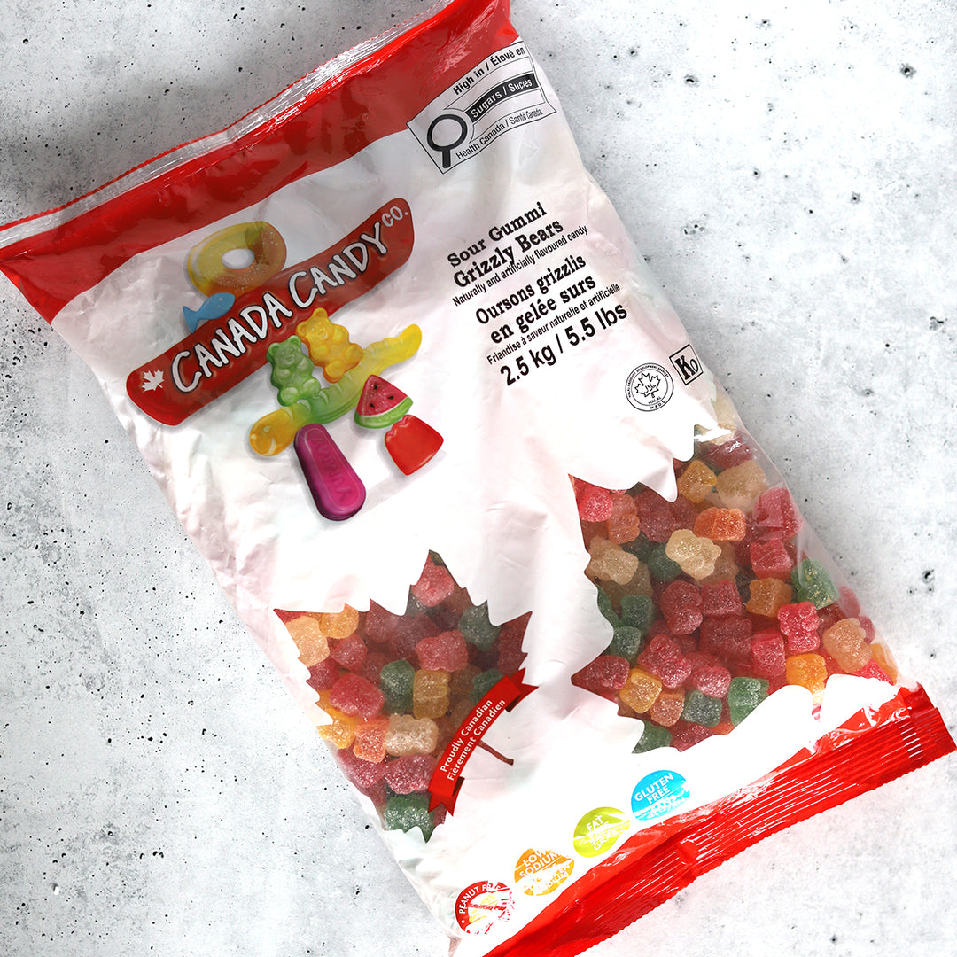 Assorted Sour Gummy Bears