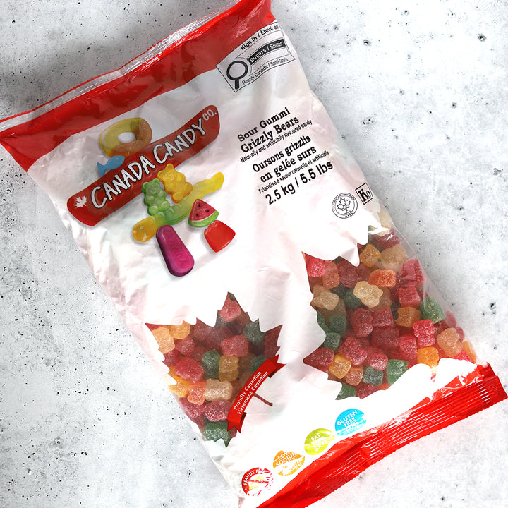 Assorted Sour Gummy Bears